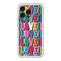スリムプロテクションプレミアムケース with MagSafe［ LOVE!LOVE!LOVE! ］