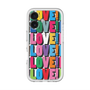 スリムプロテクションプレミアムケース with MagSafe［ LOVE!LOVE!LOVE! ］