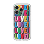 スリムプロテクションプレミアムケース with MagSafe［ LOVE!LOVE!LOVE! ］