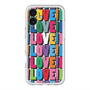 スリムプロテクションプレミアムケース with MagSafe［ LOVE!LOVE!LOVE! ］