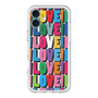 スリムプロテクションプレミアムケース with MagSafe［ LOVE!LOVE!LOVE! ］