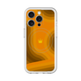 スリムプロテクションプレミアムケース with MagSafe［ CASEPLAY Winding Pattern - Orange ］