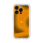 スリムプロテクションプレミアムケース with MagSafe［ CASEPLAY Winding Pattern - Orange ］