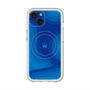 スリムプロテクションプレミアムケース with MagSafe［ CASEPLAY Winding Pattern - Blue ］