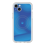 スリムプロテクションプレミアムケース with MagSafe［ CASEPLAY Winding Pattern - Blue ］