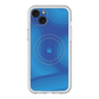 スリムプロテクションプレミアムケース with MagSafe［ CASEPLAY Winding Pattern - Blue ］