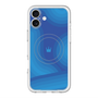 スリムプロテクションプレミアムケース with MagSafe［ CASEPLAY Winding Pattern - Blue ］