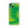 スリムプロテクションプレミアムケース with MagSafe［ CASEPLAY Winding Pattern - Green ］