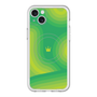スリムプロテクションプレミアムケース with MagSafe［ CASEPLAY Winding Pattern - Green ］