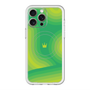 スリムプロテクションプレミアムケース with MagSafe［ CASEPLAY Winding Pattern - Green ］