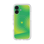 スリムプロテクションプレミアムケース with MagSafe［ CASEPLAY Winding Pattern - Green ］