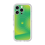 スリムプロテクションプレミアムケース with MagSafe［ CASEPLAY Winding Pattern - Green ］