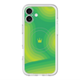 スリムプロテクションプレミアムケース with MagSafe［ CASEPLAY Winding Pattern - Green ］