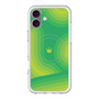 スリムプロテクションプレミアムケース with MagSafe［ CASEPLAY Winding Pattern - Green ］