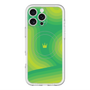 スリムプロテクションプレミアムケース with MagSafe［ CASEPLAY Winding Pattern - Green ］