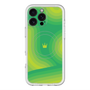 スリムプロテクションプレミアムケース with MagSafe［ CASEPLAY Winding Pattern - Green ］