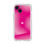 スリムプロテクションプレミアムケース with MagSafe［ CASEPLAY Winding Pattern - Pink ］