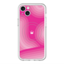 スリムプロテクションプレミアムケース with MagSafe［ CASEPLAY Winding Pattern - Pink ］