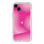 スリムプロテクションプレミアムケース with MagSafe［ CASEPLAY Winding Pattern - Pink ］