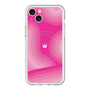 スリムプロテクションプレミアムケース with MagSafe［ CASEPLAY Winding Pattern - Pink ］