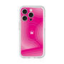 スリムプロテクションプレミアムケース with MagSafe［ CASEPLAY Winding Pattern - Pink ］