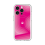 スリムプロテクションプレミアムケース with MagSafe［ CASEPLAY Winding Pattern - Pink ］