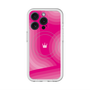 スリムプロテクションプレミアムケース with MagSafe［ CASEPLAY Winding Pattern - Pink ］