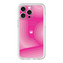 スリムプロテクションプレミアムケース with MagSafe［ CASEPLAY Winding Pattern - Pink ］