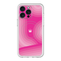 スリムプロテクションプレミアムケース with MagSafe［ CASEPLAY Winding Pattern - Pink ］