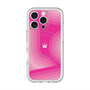 スリムプロテクションプレミアムケース with MagSafe［ CASEPLAY Winding Pattern - Pink ］