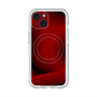 スリムプロテクションプレミアムケース with MagSafe［ CASEPLAY Winding Pattern - Red ］