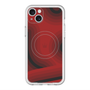 スリムプロテクションプレミアムケース with MagSafe［ CASEPLAY Winding Pattern - Red ］