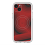 スリムプロテクションプレミアムケース with MagSafe［ CASEPLAY Winding Pattern - Red ］