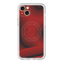 スリムプロテクションプレミアムケース with MagSafe［ CASEPLAY Winding Pattern - Red ］