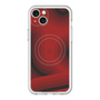 スリムプロテクションプレミアムケース with MagSafe［ CASEPLAY Winding Pattern - Red ］