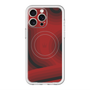 スリムプロテクションプレミアムケース with MagSafe［ CASEPLAY Winding Pattern - Red ］
