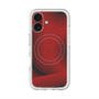 スリムプロテクションプレミアムケース with MagSafe［ CASEPLAY Winding Pattern - Red ］
