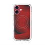 スリムプロテクションプレミアムケース with MagSafe［ CASEPLAY Winding Pattern - Red ］