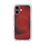 スリムプロテクションプレミアムケース with MagSafe［ CASEPLAY Winding Pattern - Red ］