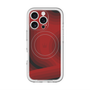 スリムプロテクションプレミアムケース with MagSafe［ CASEPLAY Winding Pattern - Red ］