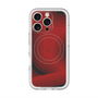 スリムプロテクションプレミアムケース with MagSafe［ CASEPLAY Winding Pattern - Red ］