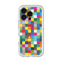スリムプロテクションプレミアムケース with MagSafe［ CASEPLAY Rainbow Check ］