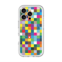 スリムプロテクションプレミアムケース with MagSafe［ CASEPLAY Rainbow Check ］