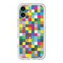 スリムプロテクションプレミアムケース with MagSafe［ CASEPLAY Rainbow Check ］