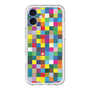スリムプロテクションプレミアムケース with MagSafe［ CASEPLAY Rainbow Check ］