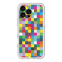 スリムプロテクションプレミアムケース with MagSafe［ CASEPLAY Rainbow Check ］