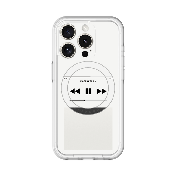 スリムプロテクションプレミアムケース with MagSafe［ Music Player ］