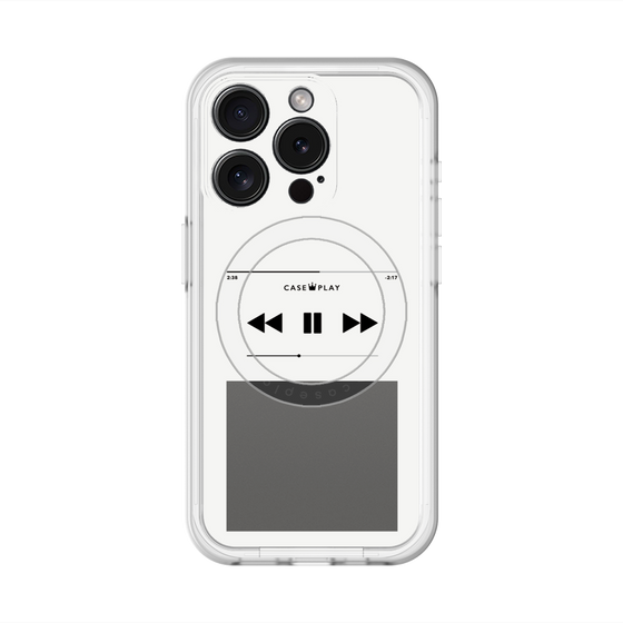 スリムプロテクションプレミアムケース with MagSafe［ Music Player ］