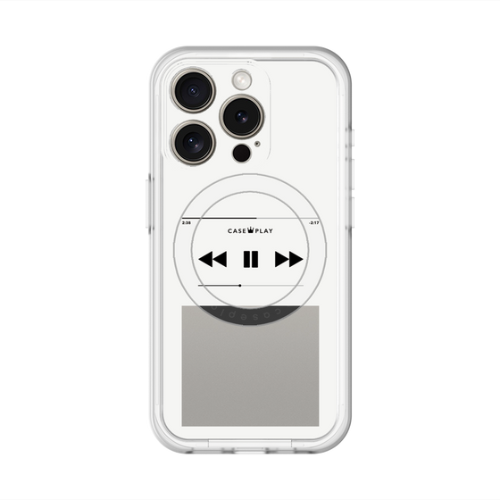 スリムプロテクションプレミアムケース with MagSafe［ Music Player ］