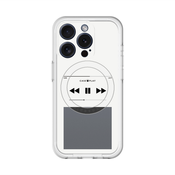 スリムプロテクションプレミアムケース with MagSafe［ Music Player ］